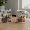 Personalized photo collage mug 11oz with custom printed memories