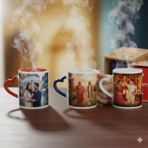 heart handle magic mug all colors