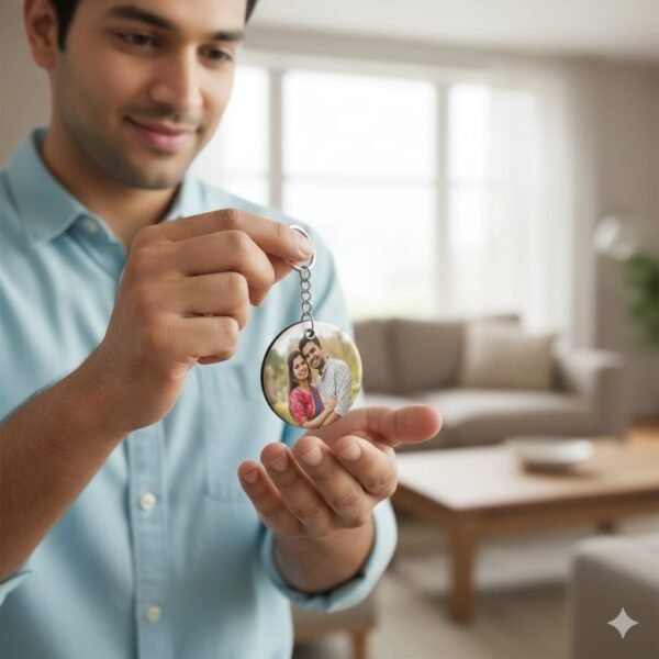 Round-mdf-keyring-double-side-printing-in-hand